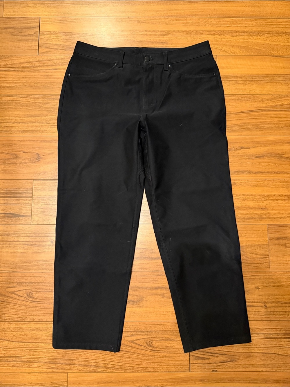 lululemon athletica Men's Black Cropped Pants (26” Inseam, Utilitech Fabric)